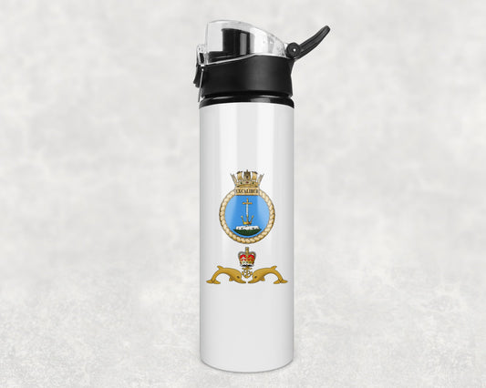 HMS Excalibur - Flip Top Water Bottle