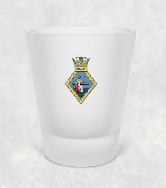 HMS Excellent - Shot Glass