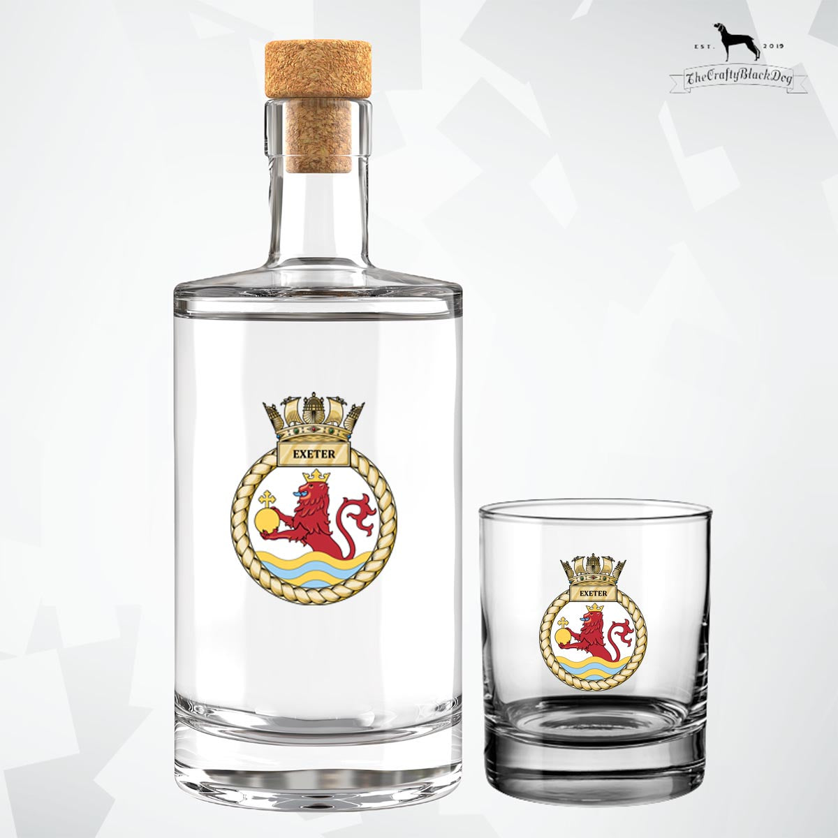 HMS Exeter - Fill Your Own Spirit Bottle
