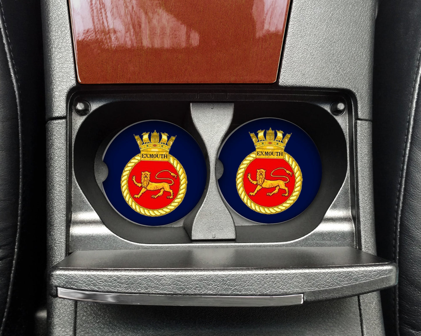 HMS Exmouth - Car Coasters