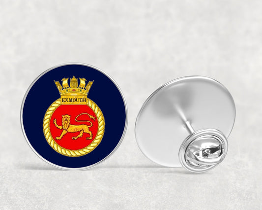 HMS Exmouth - Lapel Pin