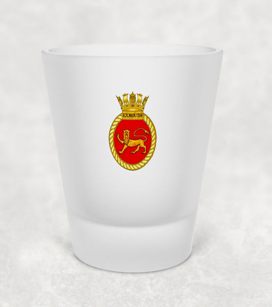 HMS Exmouth - Shot Glass