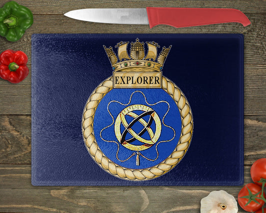 HMS Explorer - Cutting Board