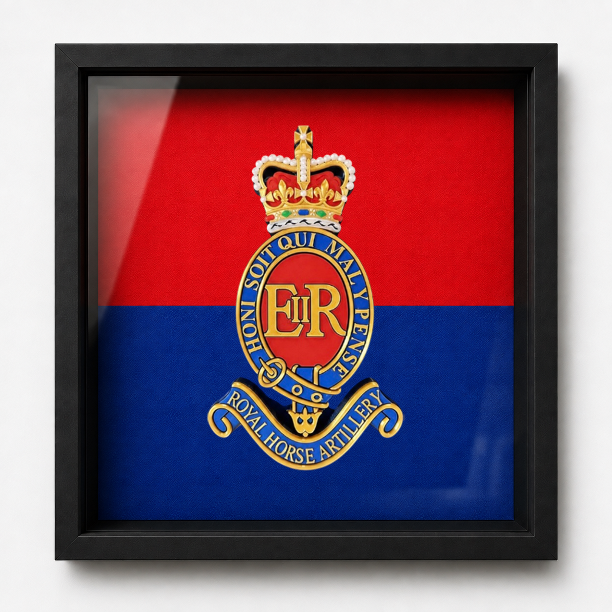 3rd Regiment Royal Horse Artillery (3 RHA) Cap Badge Display Frame | Officially Licensed
