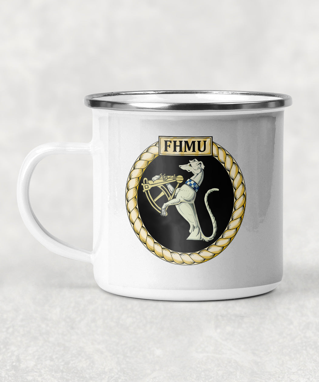 Fleet Hydrographic Meteorological Unit FHMU - Enamel Mug