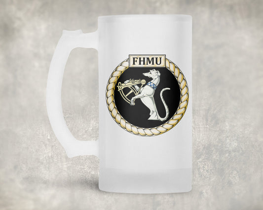 Fleet Hydrographic Meteorological Unit FHMU - Frosted Stein/Tankard/Beer Mug - Frosted Stein/Tankard/Beer Mug