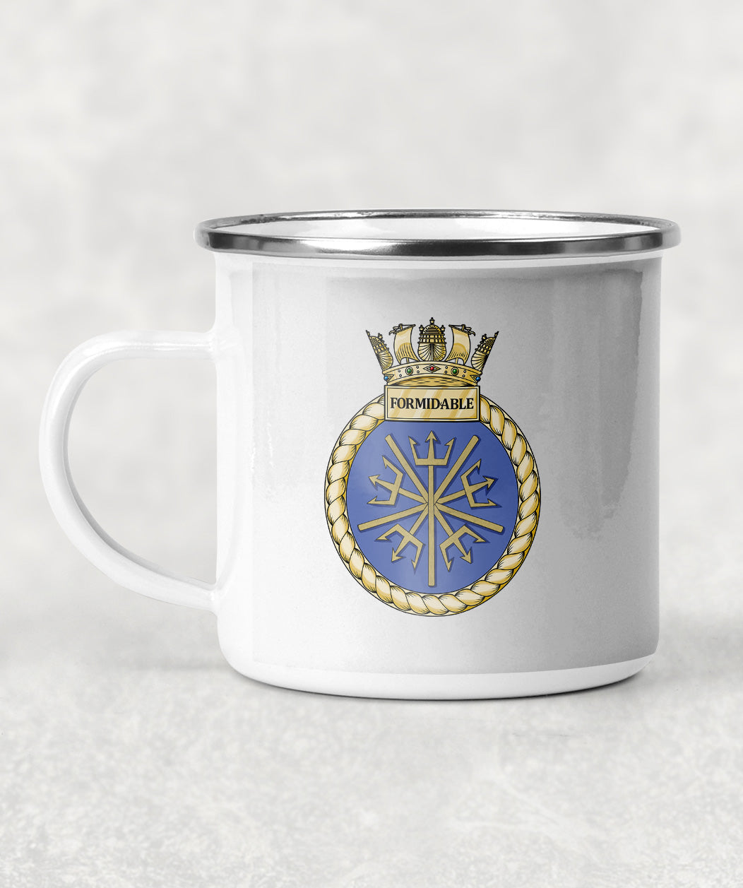 HMS Formidable - Enamel Mug