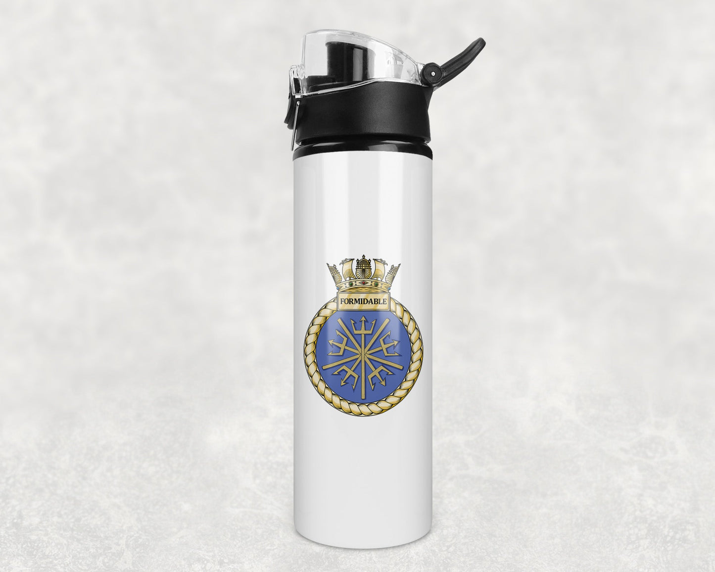 HMS Formidable - Flip Top Water Bottle