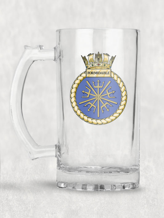 HMS Formidable - Tankard/Beer Mug/Stein