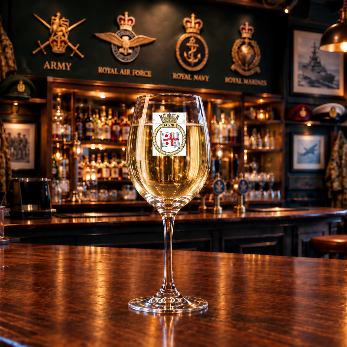 FOSNI - Wine Glass | The Crafty Black Dog