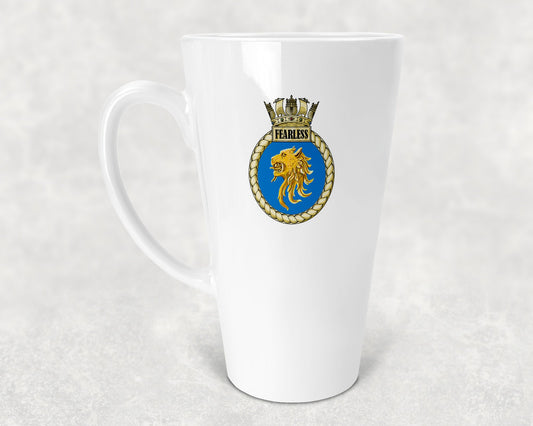 HMS Fearless - Latte Mug 17oz