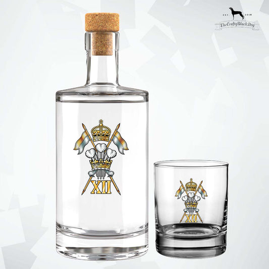 12th Royal Lancers - Fill Your Own Spirit Bottle