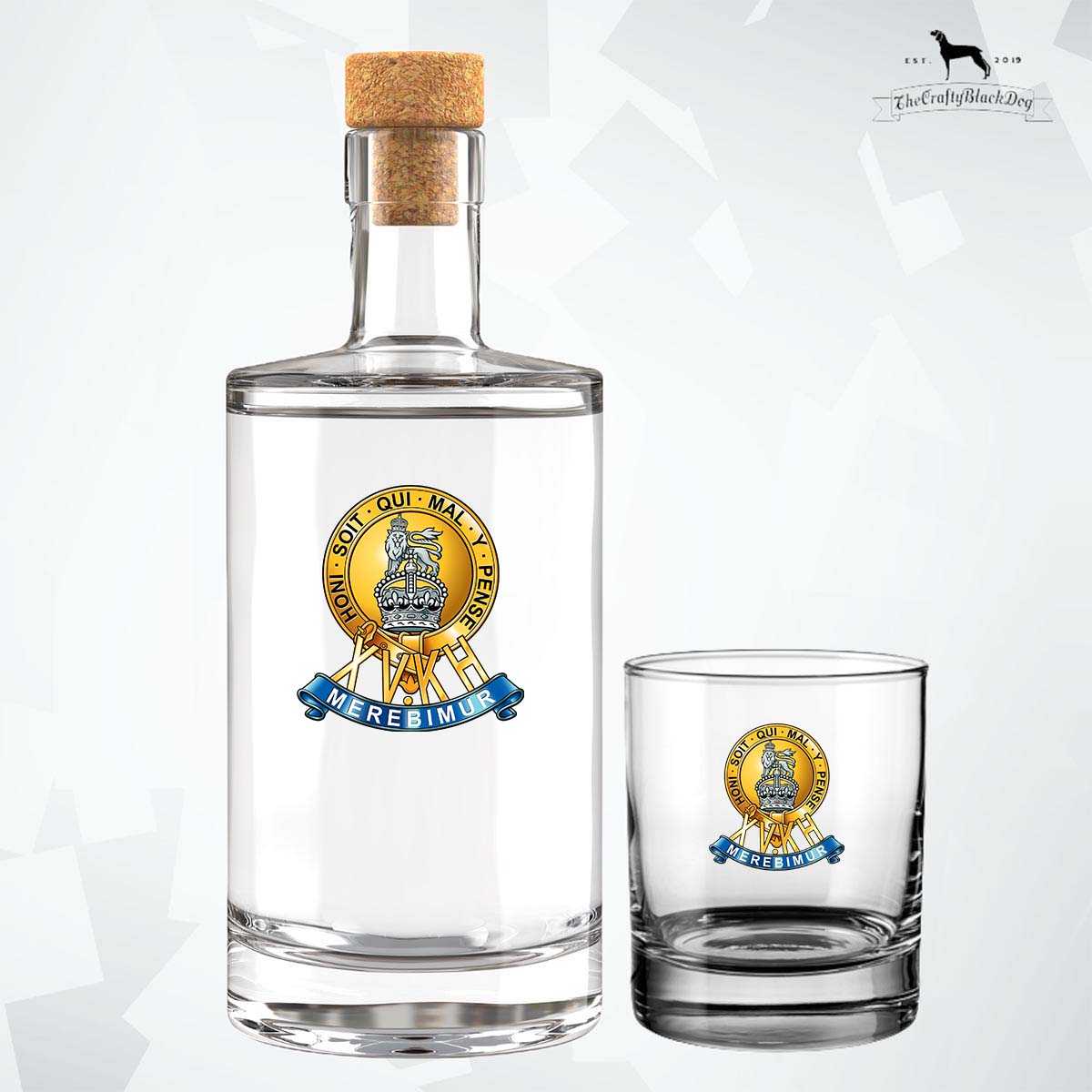 15th The King's Hussars - Fill Your Own Spirit Bottle