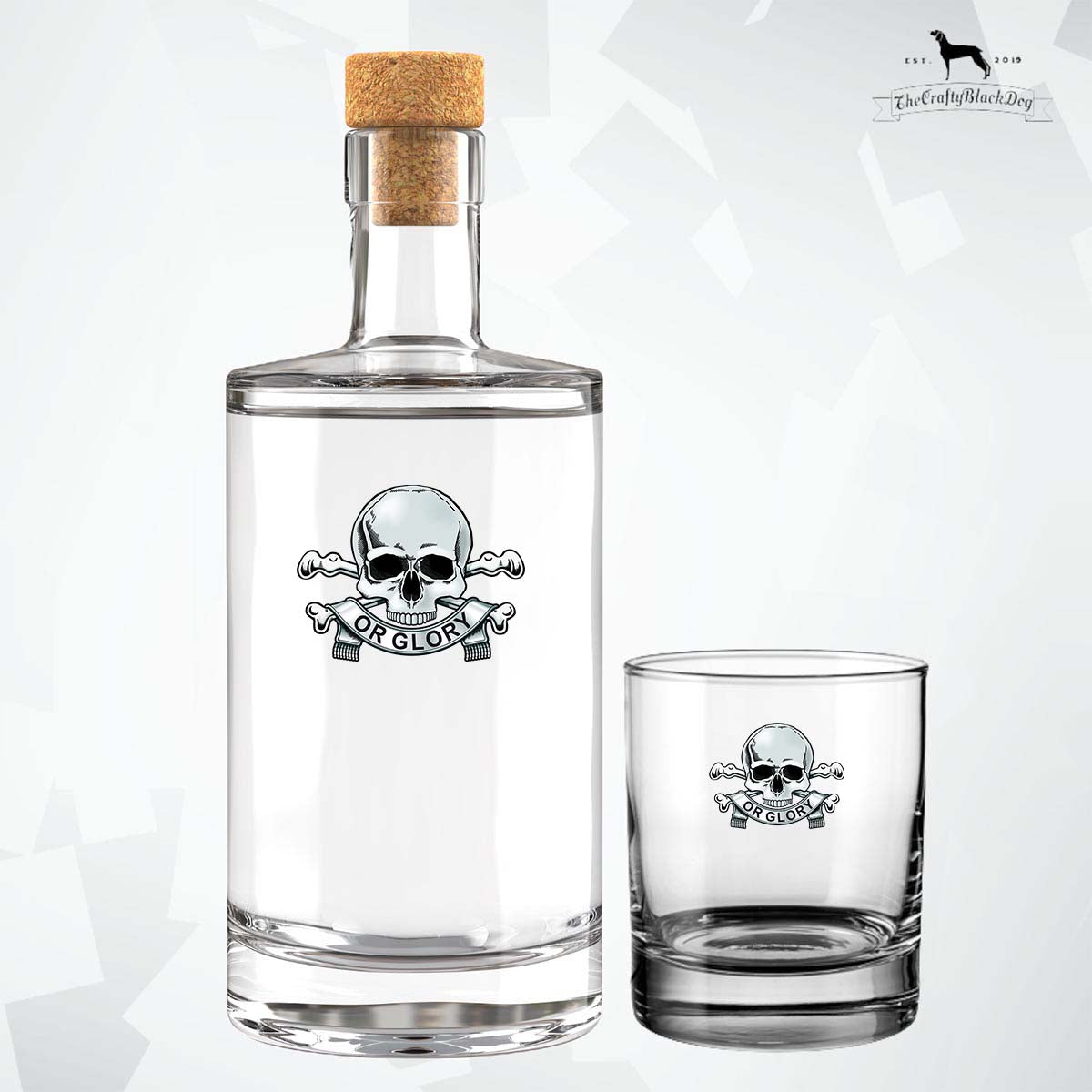 17th Lancers - Fill Your Own Spirit Bottle