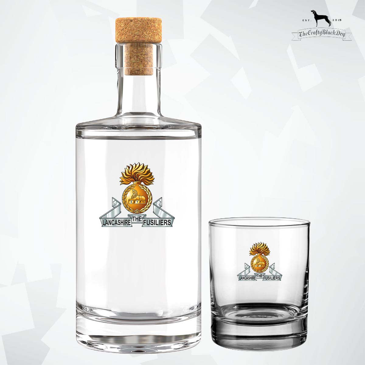 Lancashire Fusiliers - Fill Your Own Spirit Bottle