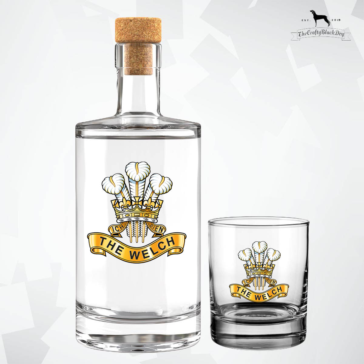 Welch Regiment - Fill Your Own Spirit Bottle