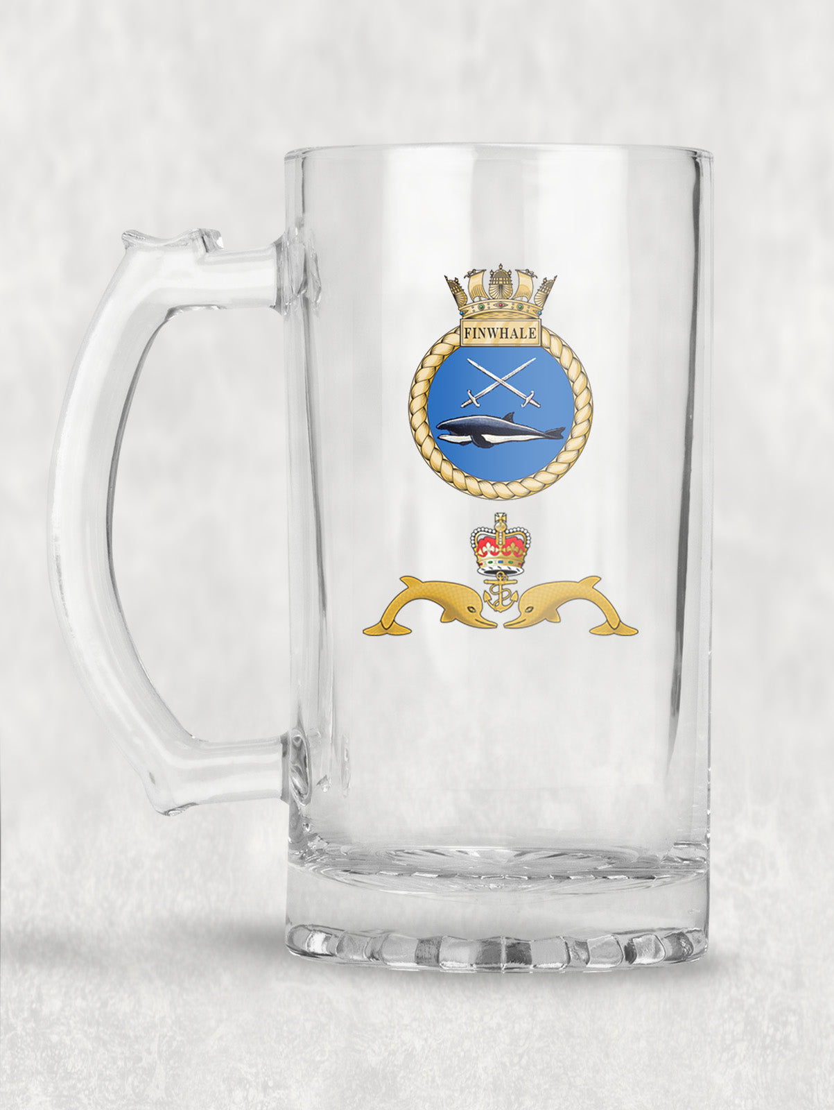 HMS Finwhale - Tankard/Beer Mug/Stein