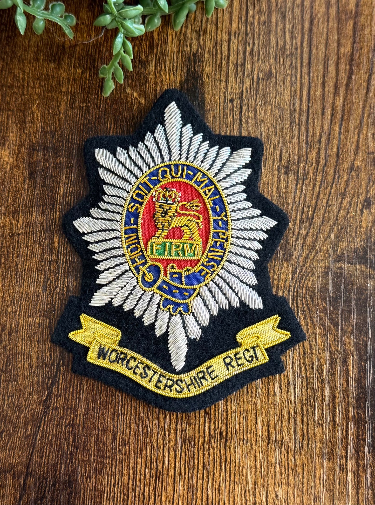 Worcestershire Regiment - Blazer Badge