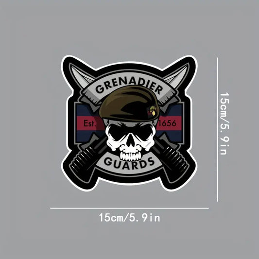 Grenadier Guards Skull - Sticker