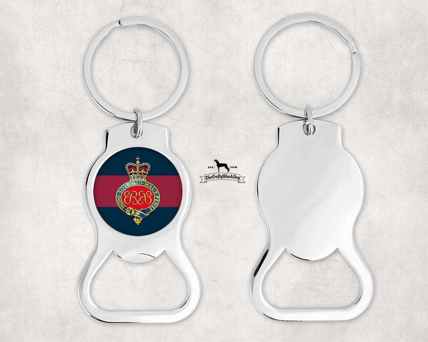 Grenadier Guards Cypher - Bottle Opener Keyring