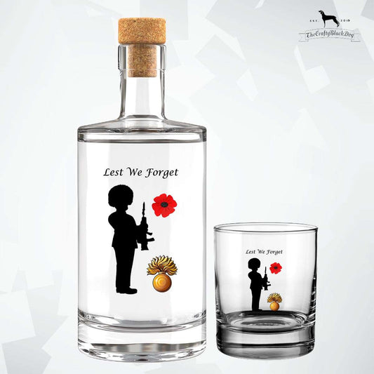 Lest We Forget - Grenadier Guards - Fill Your Own Spirit Bottle