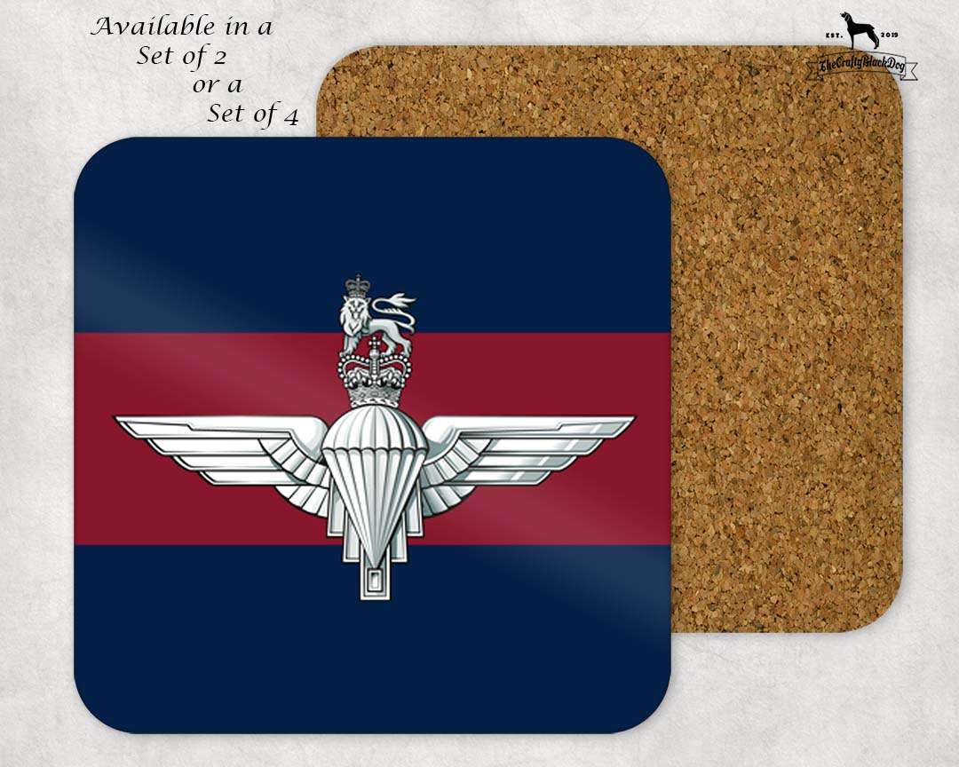 Guards Parachute Platoon - COASTER SET