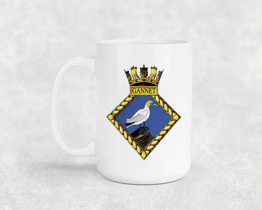 HMS Gannet - 15oz Mug