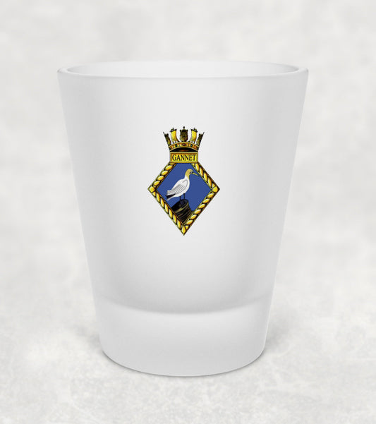HMS Gannet - Shot Glass
