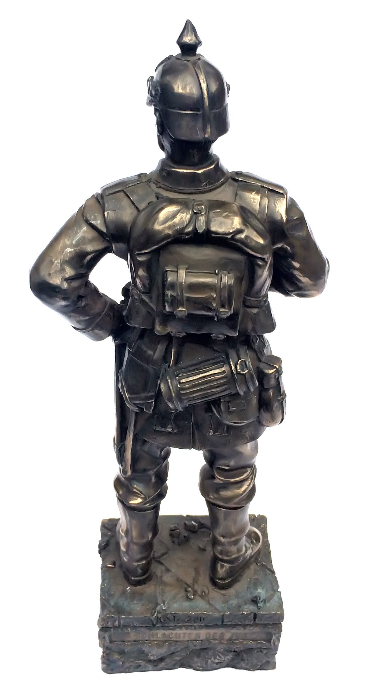 WW1 German Soldier Cold Cast Bronze Statue | Handmade in England