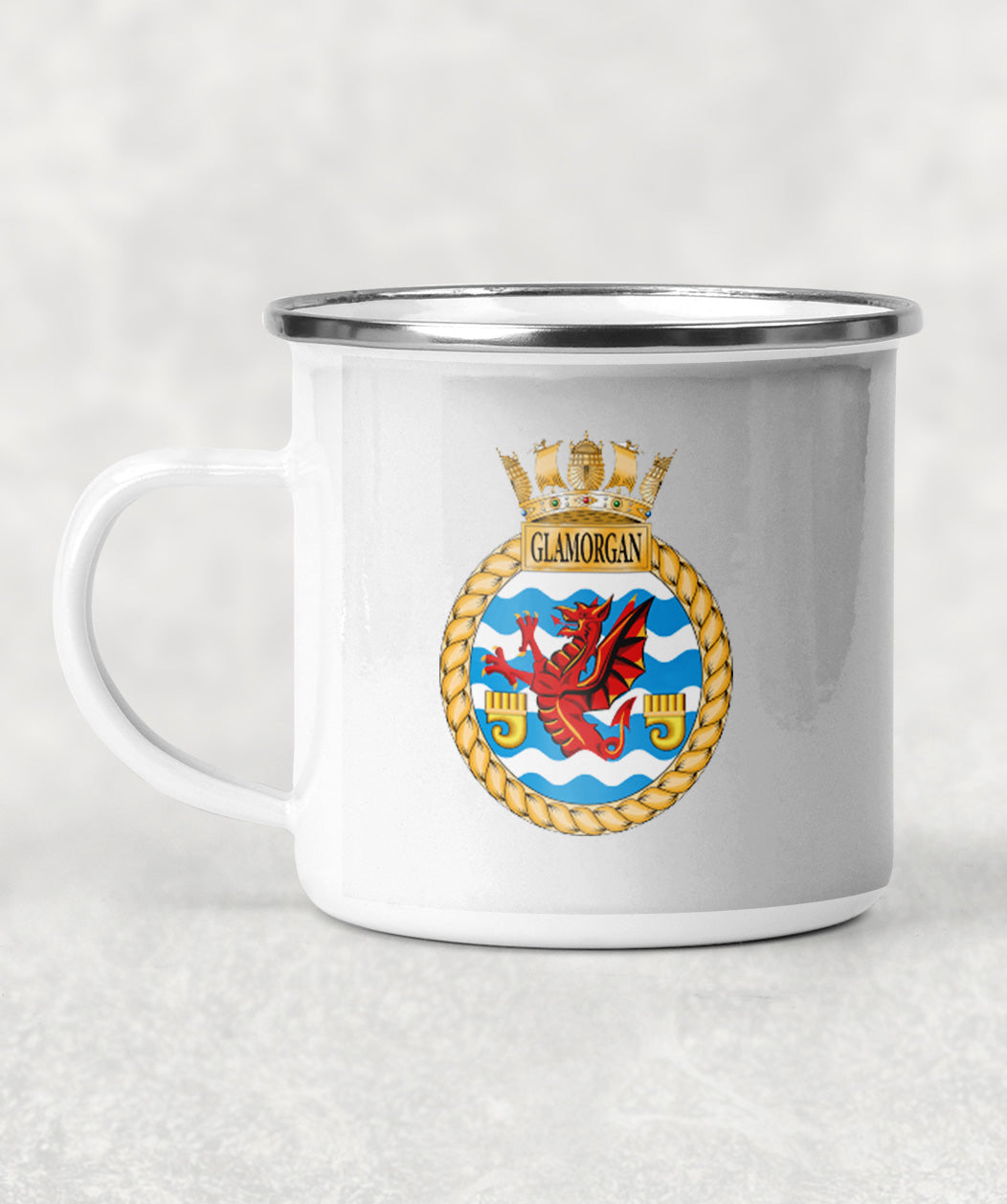 HMS Glamorgan - Enamel Mug