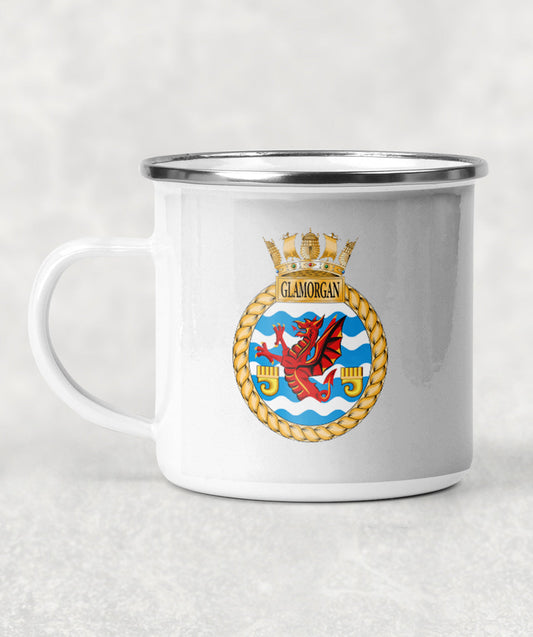 HMS Glamorgan - Enamel Mug