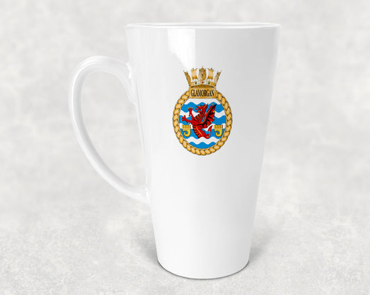 HMS Glamorgan - Latte Mug 17oz