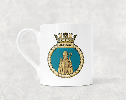 HMS Glasgow - Bone China Mug