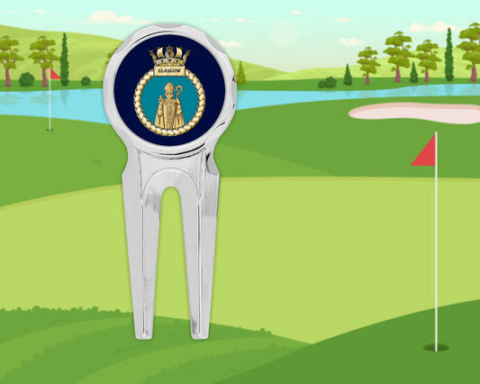HMS Glasgow - Golf Divot Repair Tool