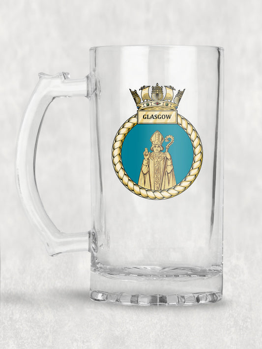 HMS Glasgow - Tankard/Beer Mug/Stein