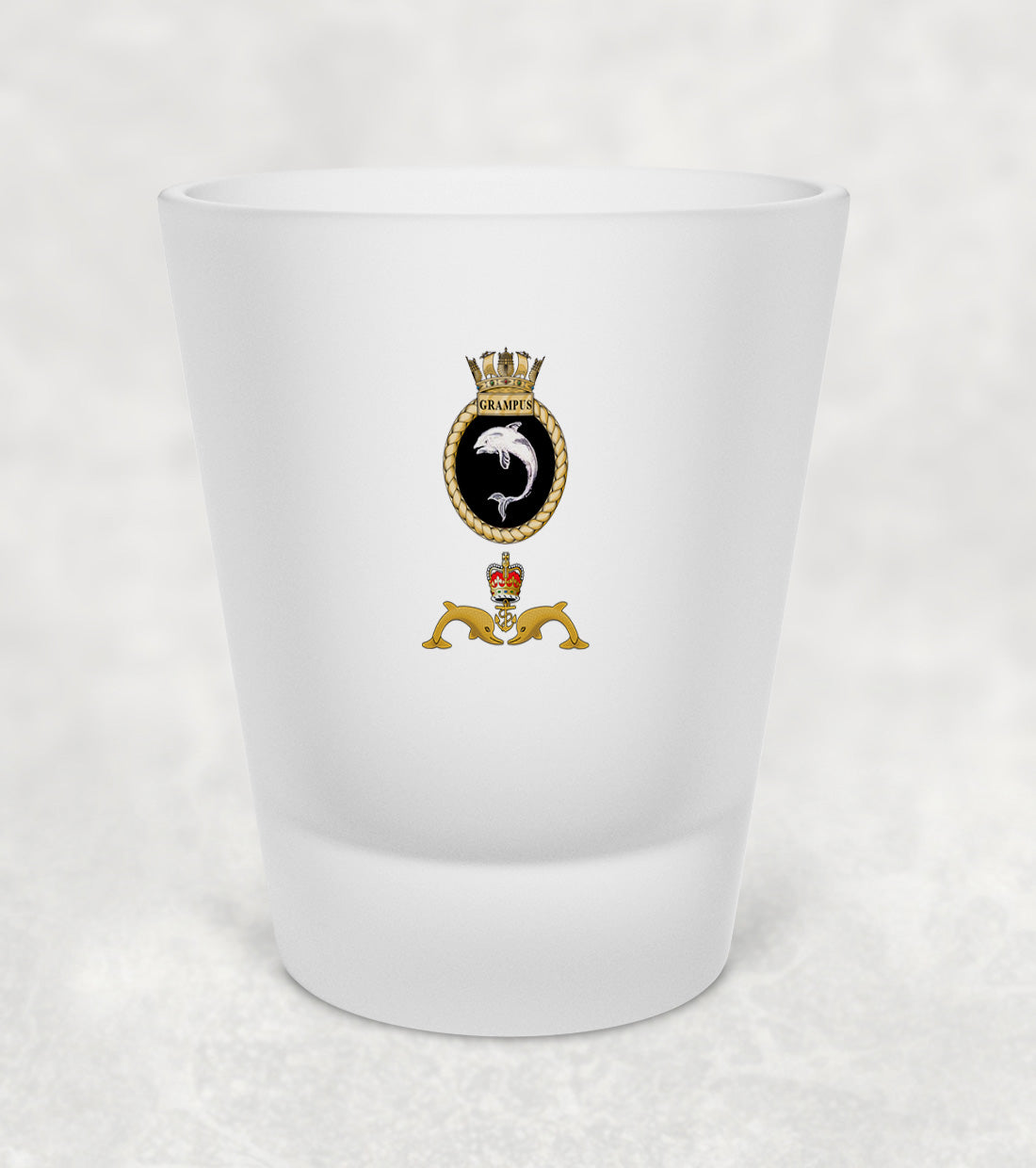 HMS Grampus - Shot Glass