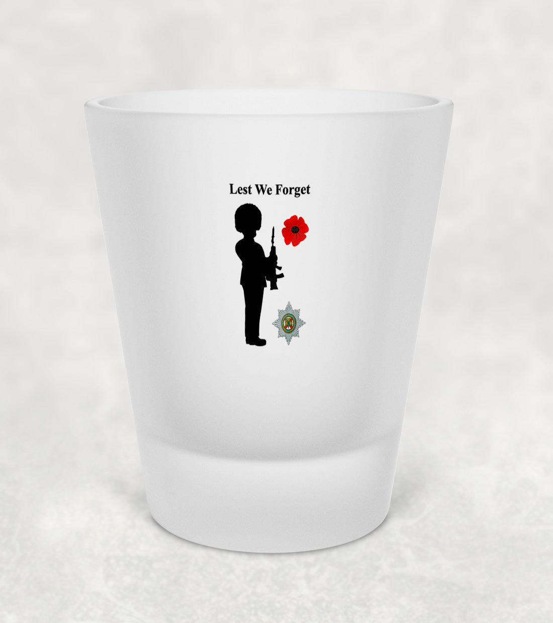LWF Irish Guards - Shot Glass