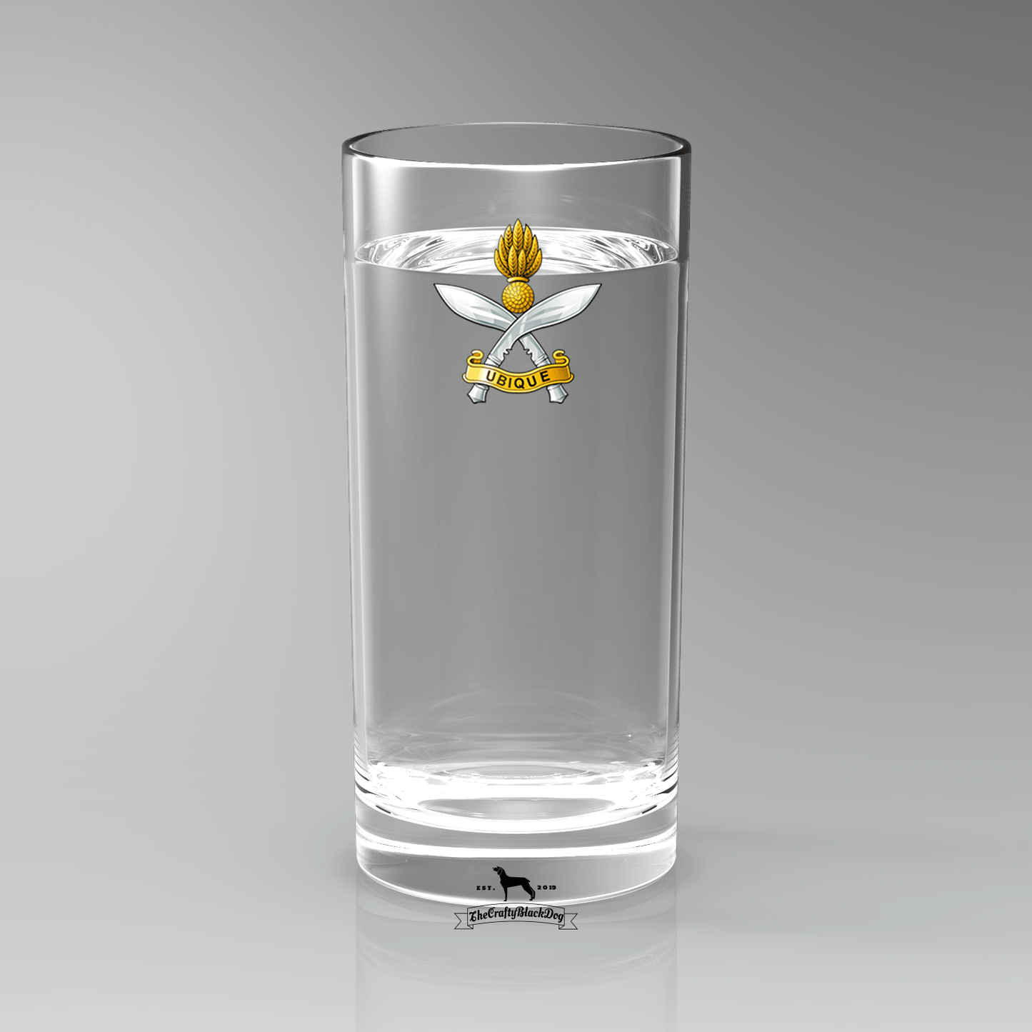 Queen's Gurkha Engineers - Highball Glass(es)