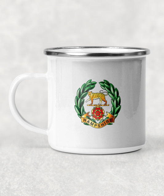 Hampshire Regt - Enamel Mug