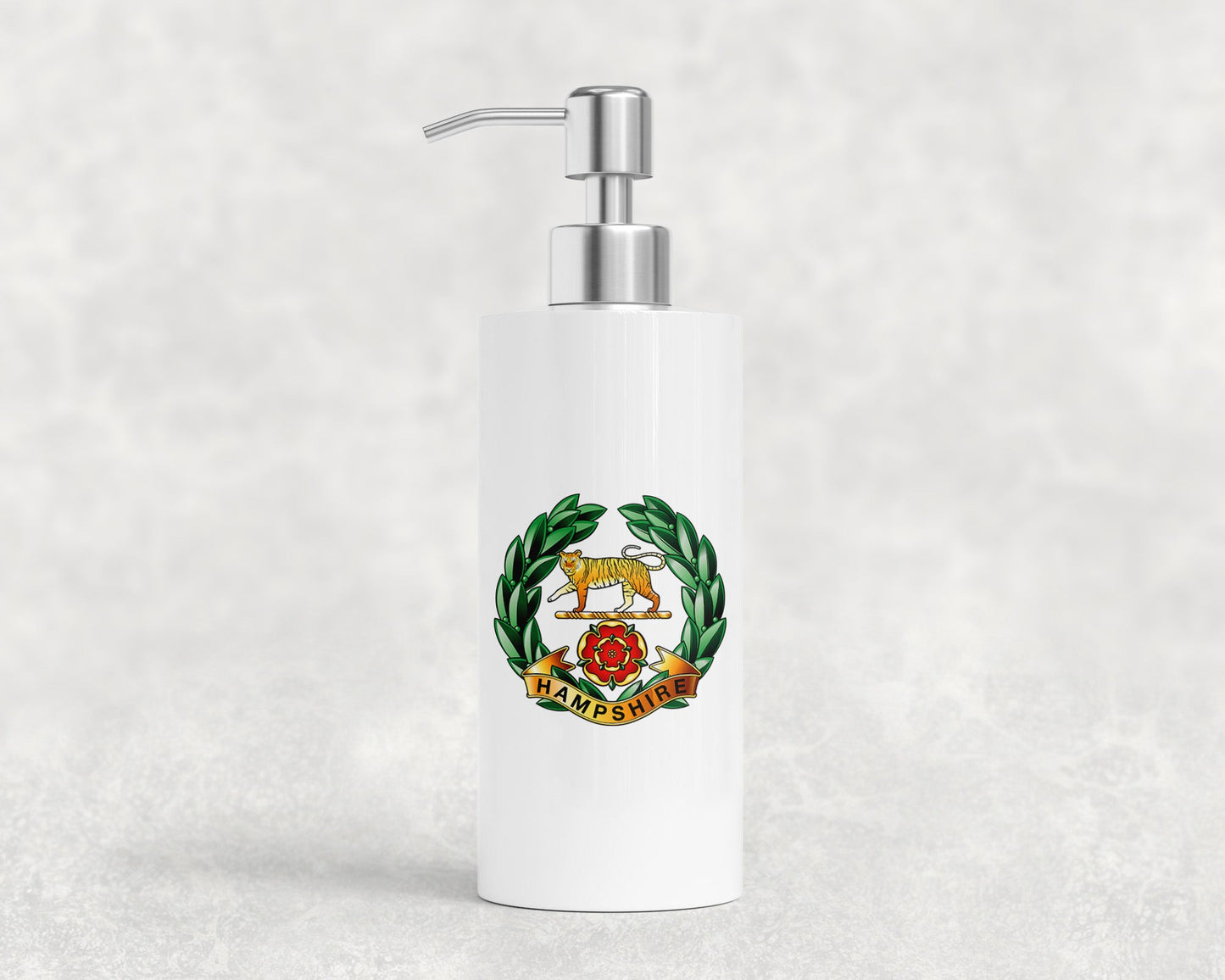 Hampshire Regt - Toothbrush Holder and Soap Dispenser
