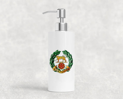 Hampshire Regt - Toothbrush Holder and Soap Dispenser