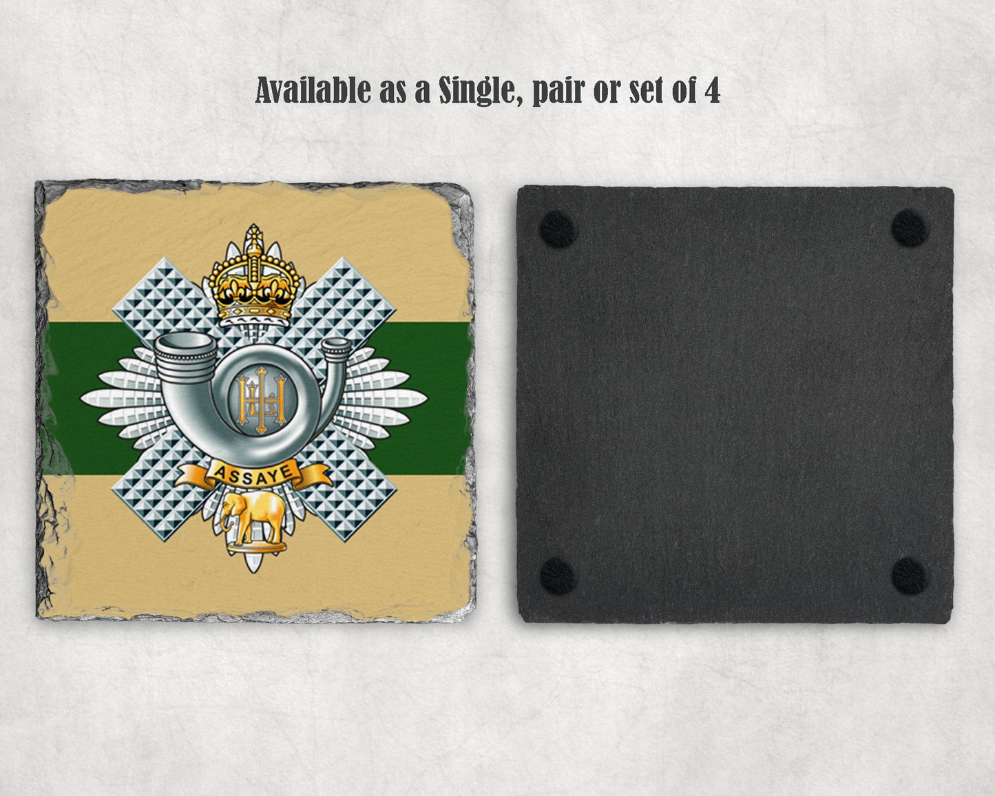 Highland Light Infantry - Slate Coaster