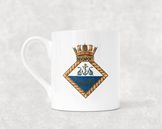 HMNB Devonport - Bone China Mug