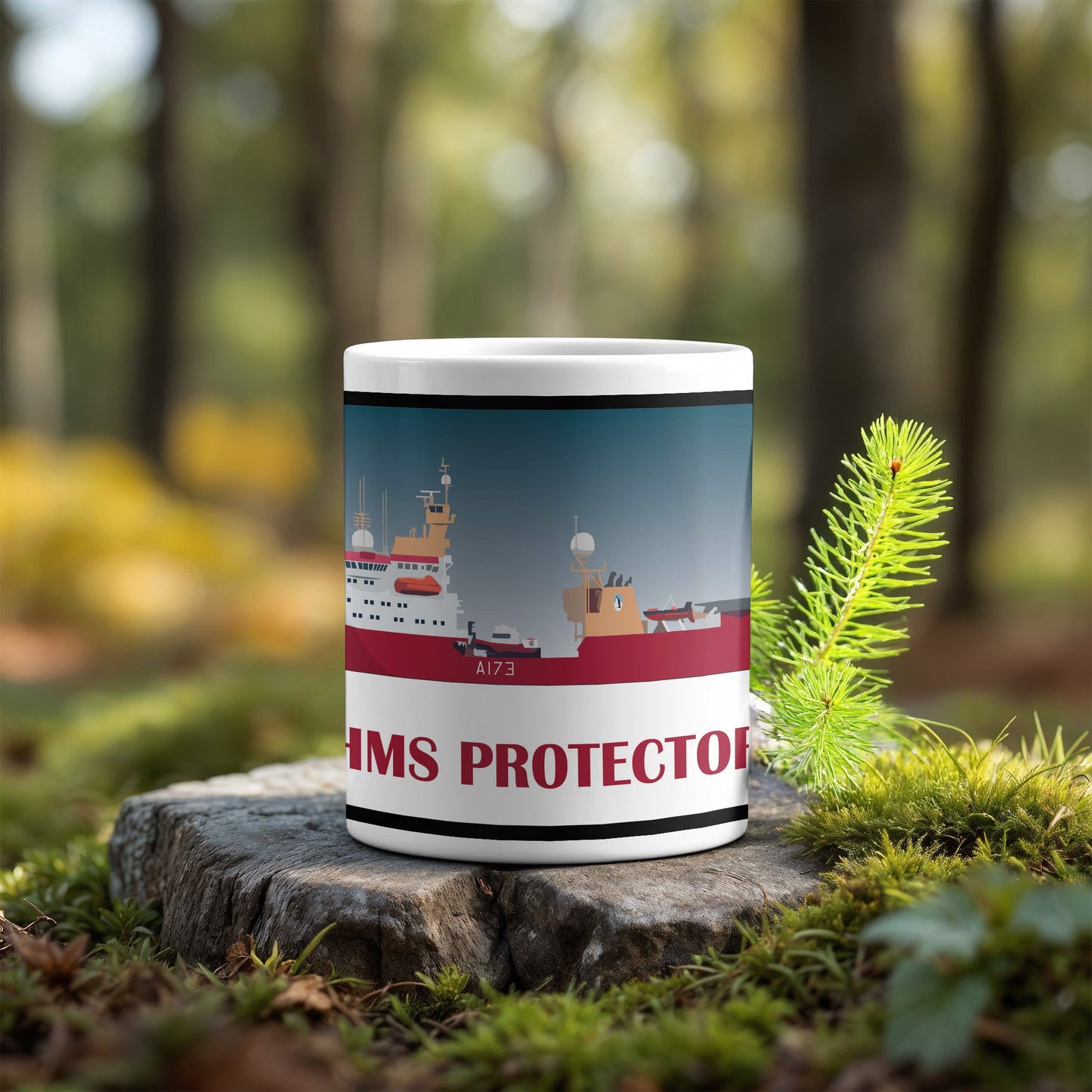 HMS Protector Mug - Gillian Jones