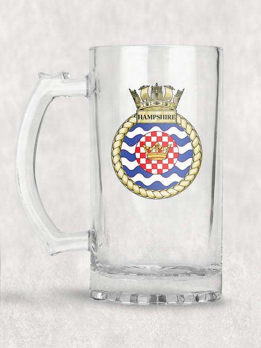 HMS Hampshire - Tankard/Beer Mug/Stein