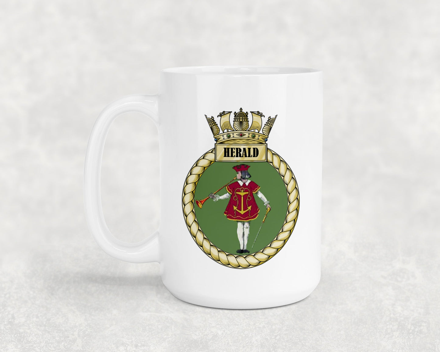 HMS Hearld - 15oz Mug