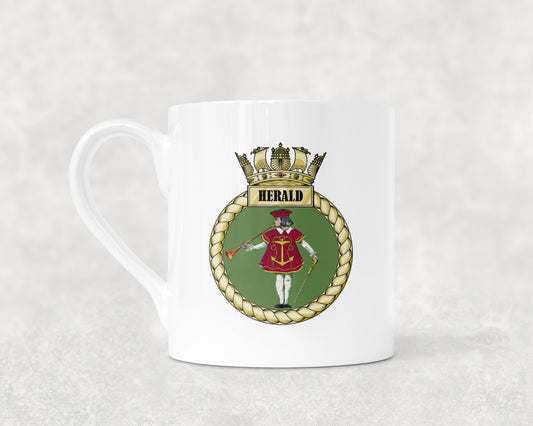 HMS Hearld - Bone China Mug