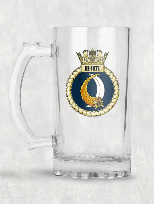 HMS Hecate - Tankard/Beer Mug/Stein