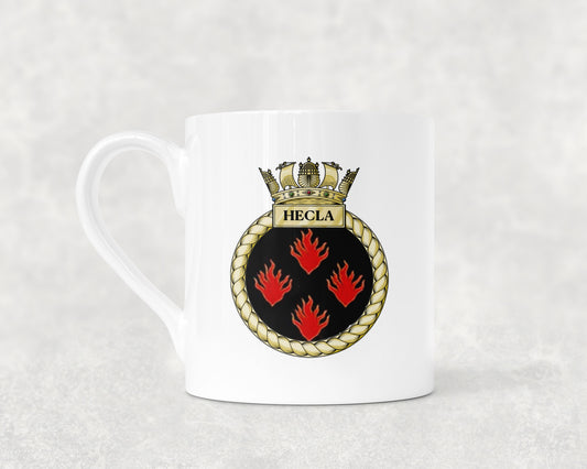 HMS Hecla - Bone China Mug