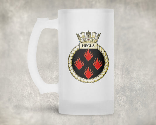 HMS Hecla - Frosted Stein